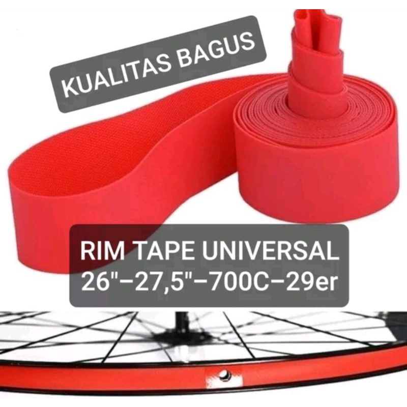 Rim Rims Tape 26 27.5 700 c 29 er Rimtape inc inch Pelapis Pelindung Velg Sepeda Ban Dalam InnerTube