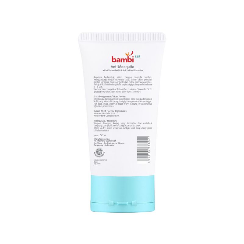 Bambi Mosquito 50ml - Anti nyamuk