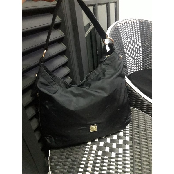 tas second sisley hobo nilon