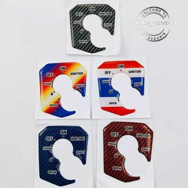 EMBLEM LOGO HONDA SONIC 150 R  CB150 R CB 150 R LOGO TUTUP KUNCI  KONTAK