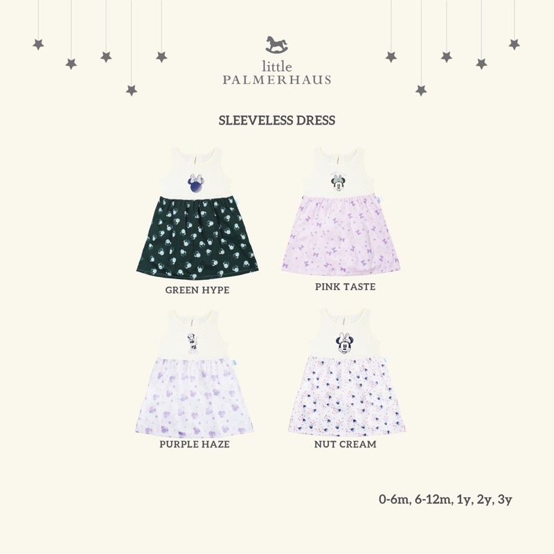 Little Palmerhaus Disney Jolly Sleeveless Dress Set By Little Palmerhaus