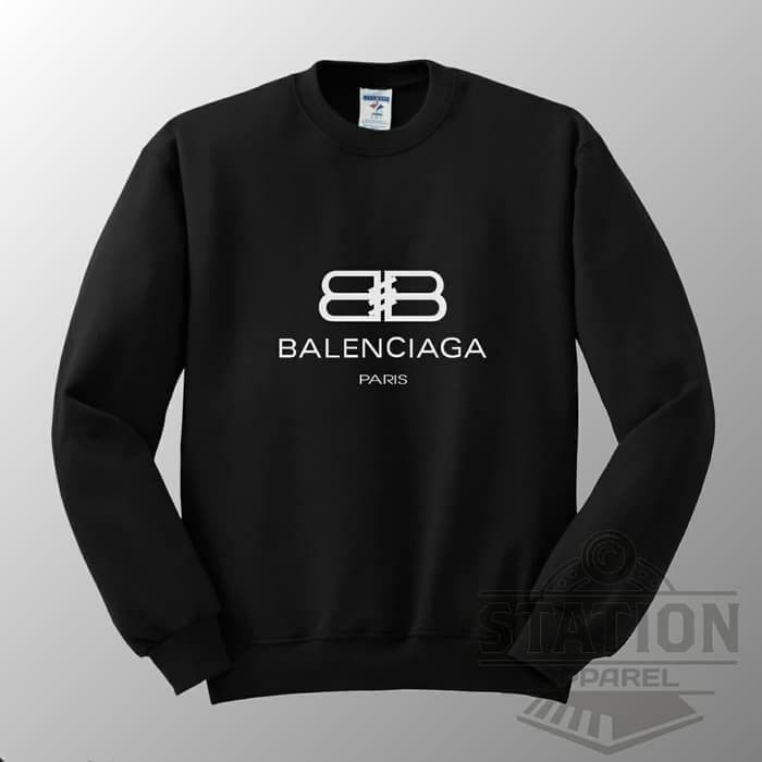 HOODIE SWEATER BALENCIAGA LOGO DECAL JAKET FLEECE HOODIE HS-257