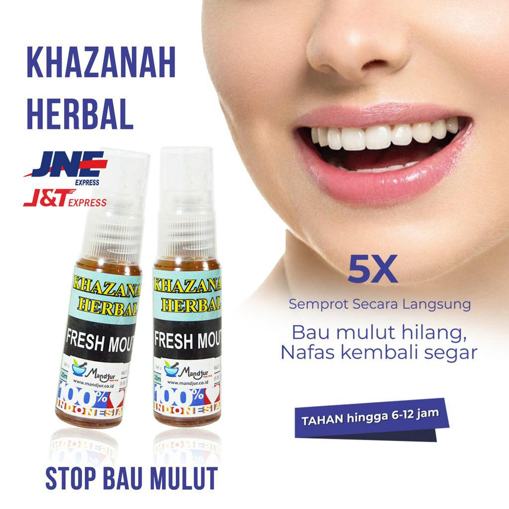 MURAH ABIS Khazanah Herbal Fresh Mouth Penyegar &  Penghilang Bau Mulut Fresh Mouth ST_9