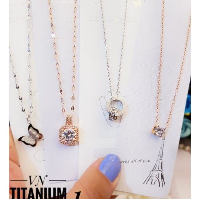 Titanium kalung wanita 2348