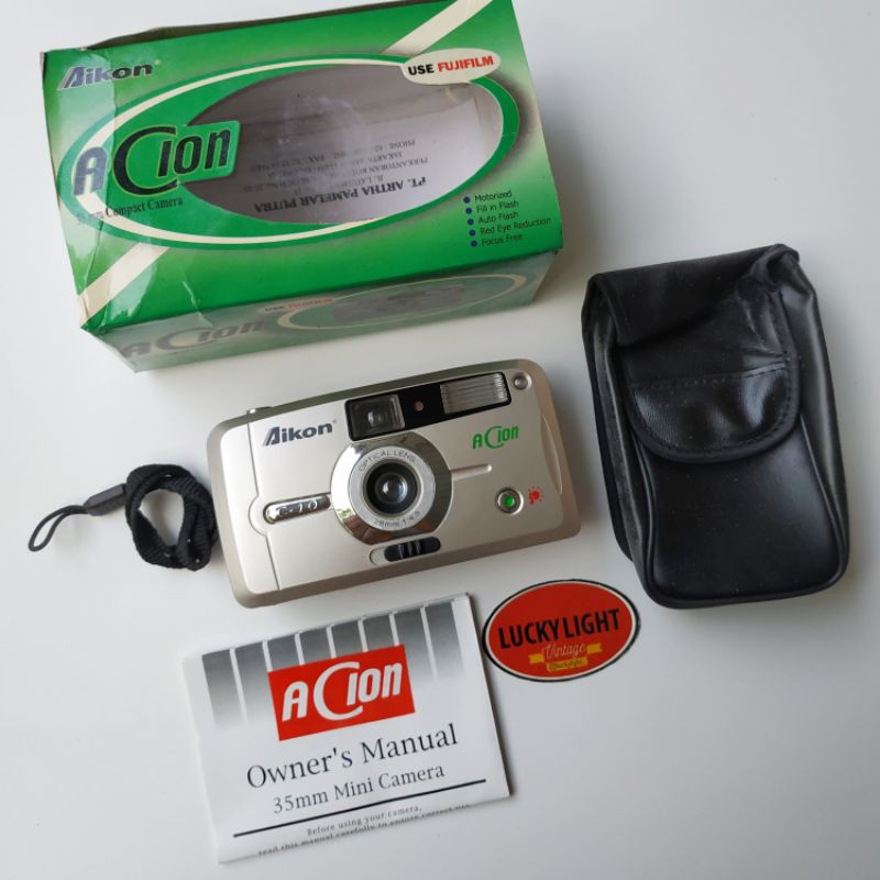 BERGARANSI kamera analog 35mm film AIKON ACION bukan disposable camera