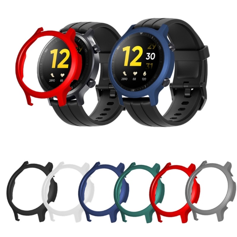 Cre Hard Case Cover Pelindung Smartwatch Bahan Plastik Pc Bumper Untuk Realme Watch S