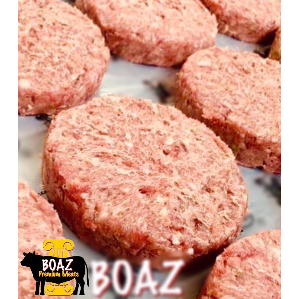 Burger Patties Wagyu Home Made Australia Prime Beef Gluten Free Juicy Daging Sapi Pure Healthy Fresh