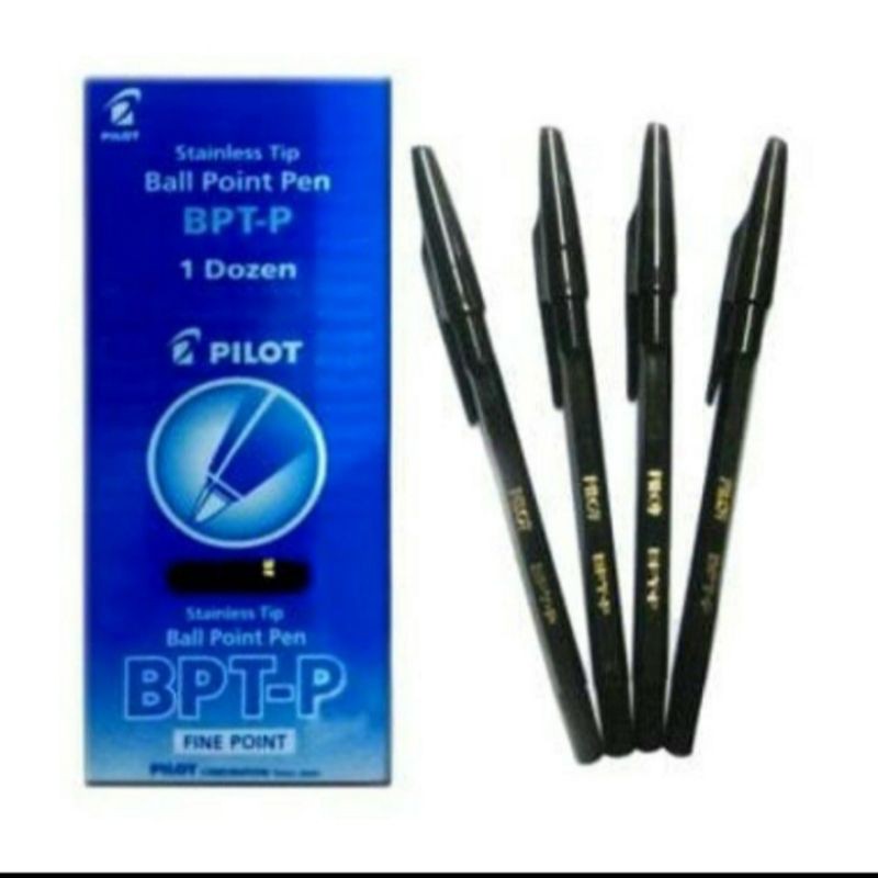 

PULPEN / PEN / BALLPOINT WARNA HITAM PILOT BPTP ASLI ORIGINAL TERMURAH