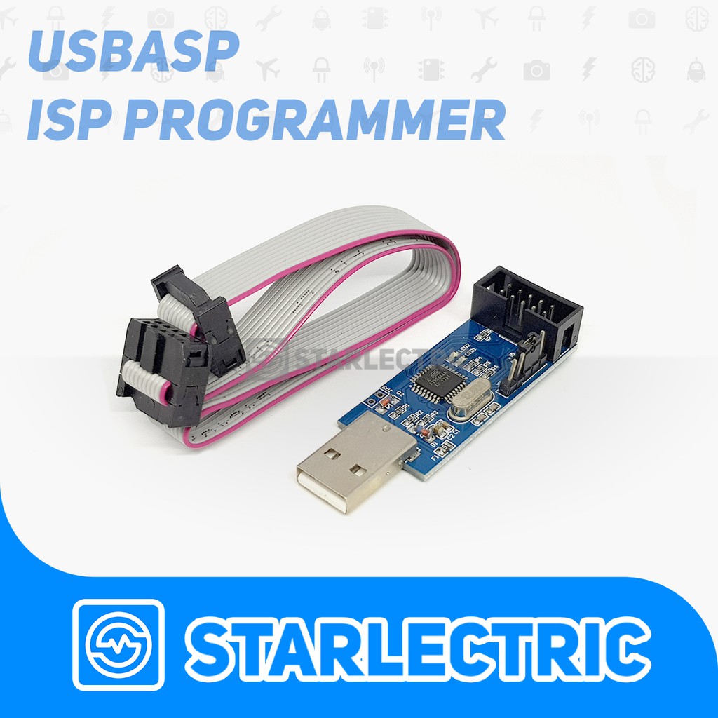 USBasp USB ASP AVR Programmer USB ATMEGA ATMEL AVR Downloader