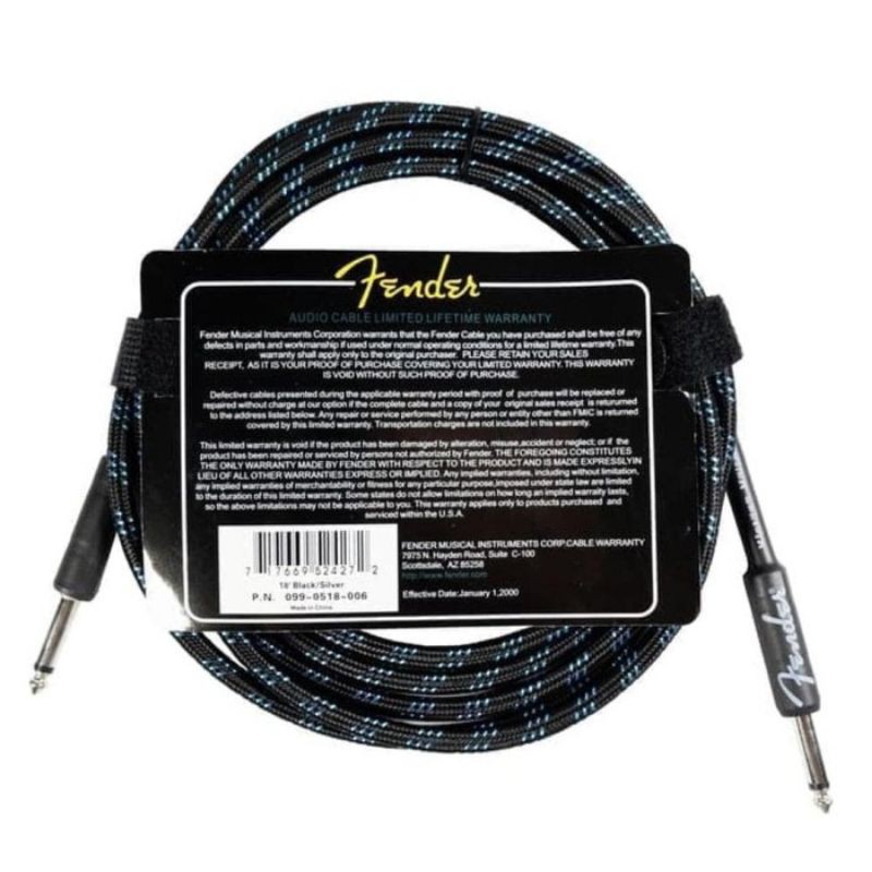 kabel jack gitar fender 3 meter