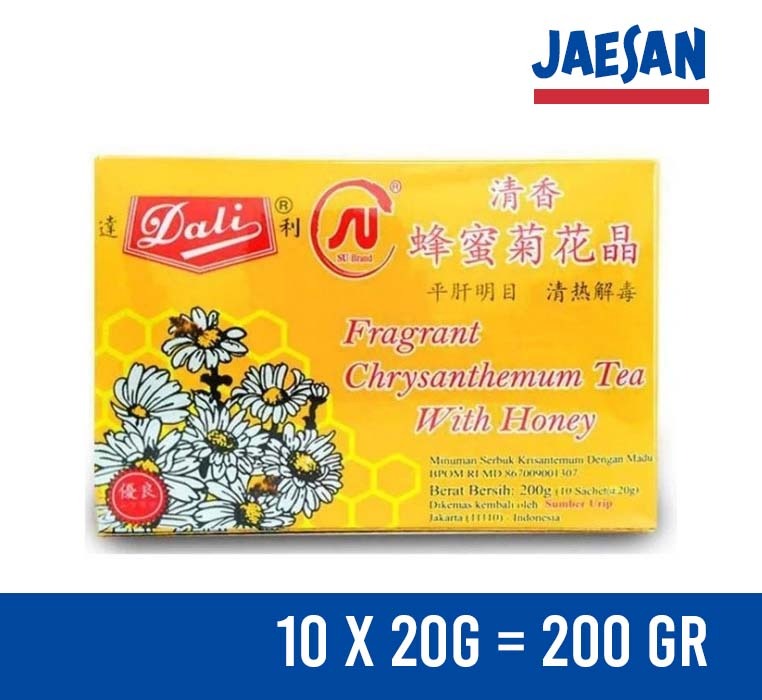

Teh Bunga Krisan Chrysanthemum Tea With Honey 200gr 10x20gr