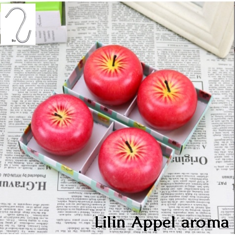 Lilin Apple Aroma Therapi Estetic Kado Unik Gift