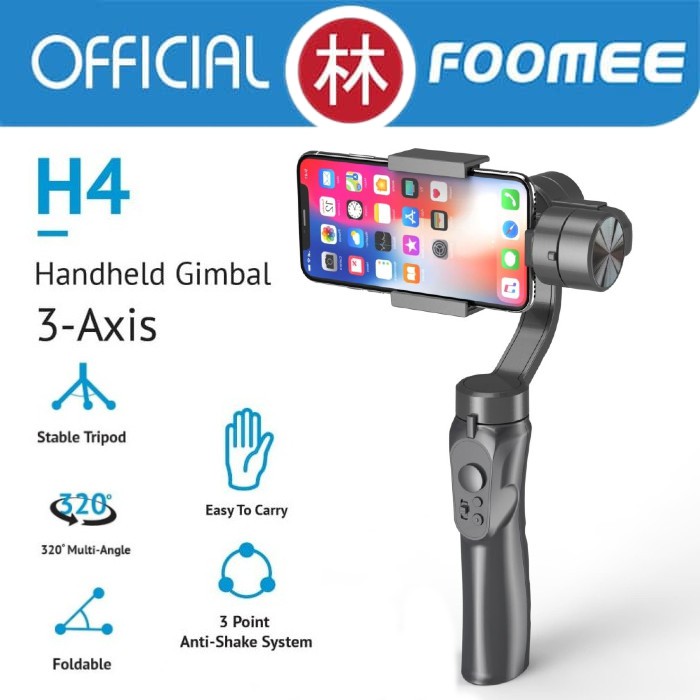 Foomee H4 Handheld Gimbal Stabilizer Smartphone