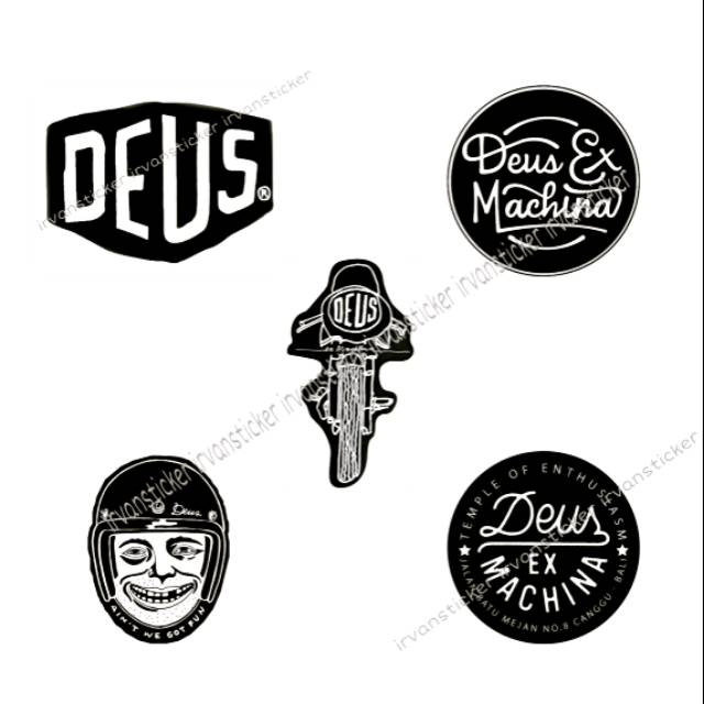 

Sticker stiker Deus Ex Machina Black Edition