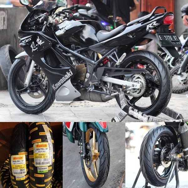 Readyy paket ban pirelli 100 80 130 70 vixion cb150 ninja rr megapro cbr r15 gsx ban pireli diablo