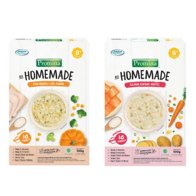Promina Ala Homemade  8 bulan+ / Bubur Bayi