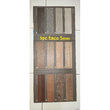 lantai vinyl SPC taco 5mm surabaya