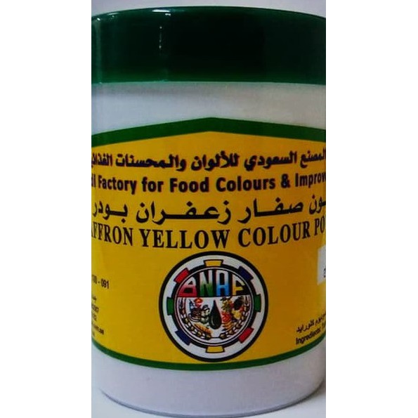 

HS Saffron yellow kuning 100g