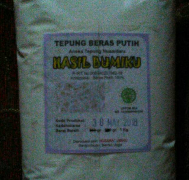 

TEPUNG BERAS PUTIH ORGANIK