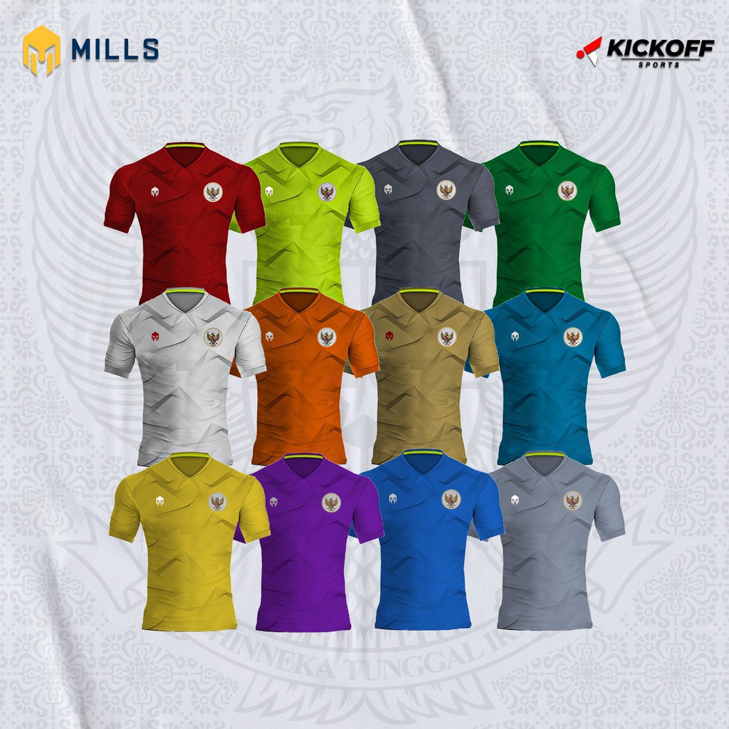 MILLS JERSEY TIMNAS GARUDA INDONESIA TRAINING KIT 2020