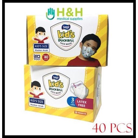 Masker Sensi Duckbill / Masker Sensi / Masker Duckbill Sensi