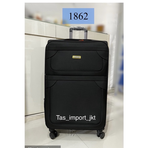 Koper President Bahan Kain Kanvas (1420/1862) ORI / Koper Travel - 20&quot; / 24&quot;/28&quot;