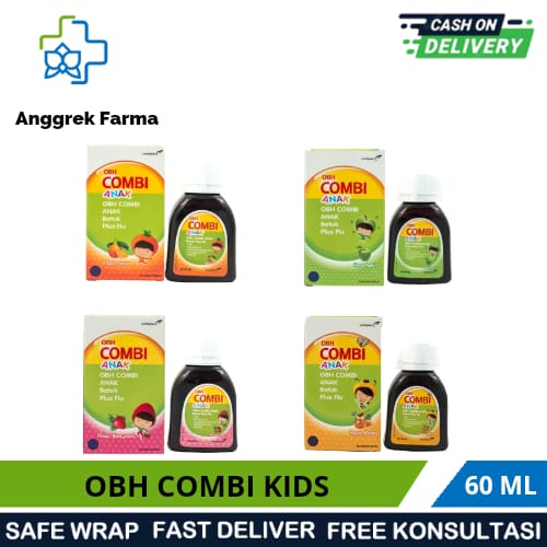 OBH COMBI ANAK BATUK FLU 60ML/OBAT BATUK FLU ANAK/BATUK BERDAHAK