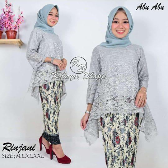 Nurulillah kebaya RINJANI/kebaya brukat rinjani jumbo/kebaya wisuda/kebaya kondangan/kebaya brukat /