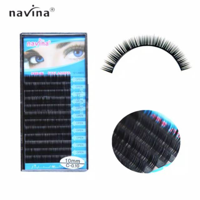 Navina eyelash extension bulmat sambung