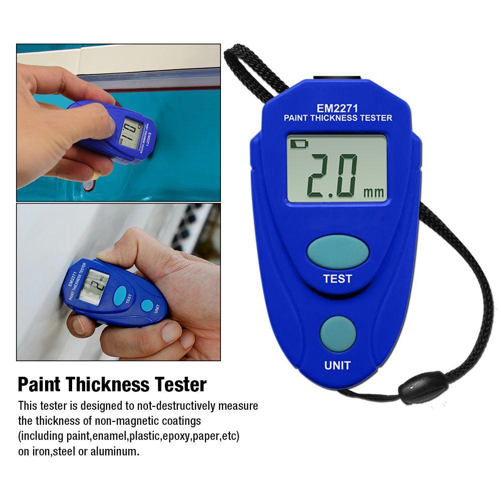 Preva Thickness Gauge Tester Kualitas Tinggi Awet Onderdil &amp; Aksesoris Untuk Mobil Cat Film Bubuk