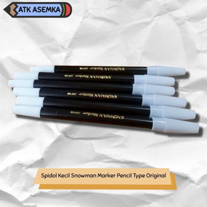 

Spidol Kecil Snowman Marker Pencil Type Original Atk