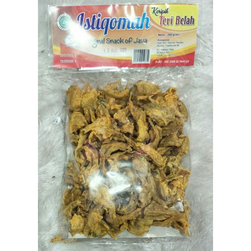 

keripik ikan layur gurih enak renyah 200gr camilan jajan snack murah