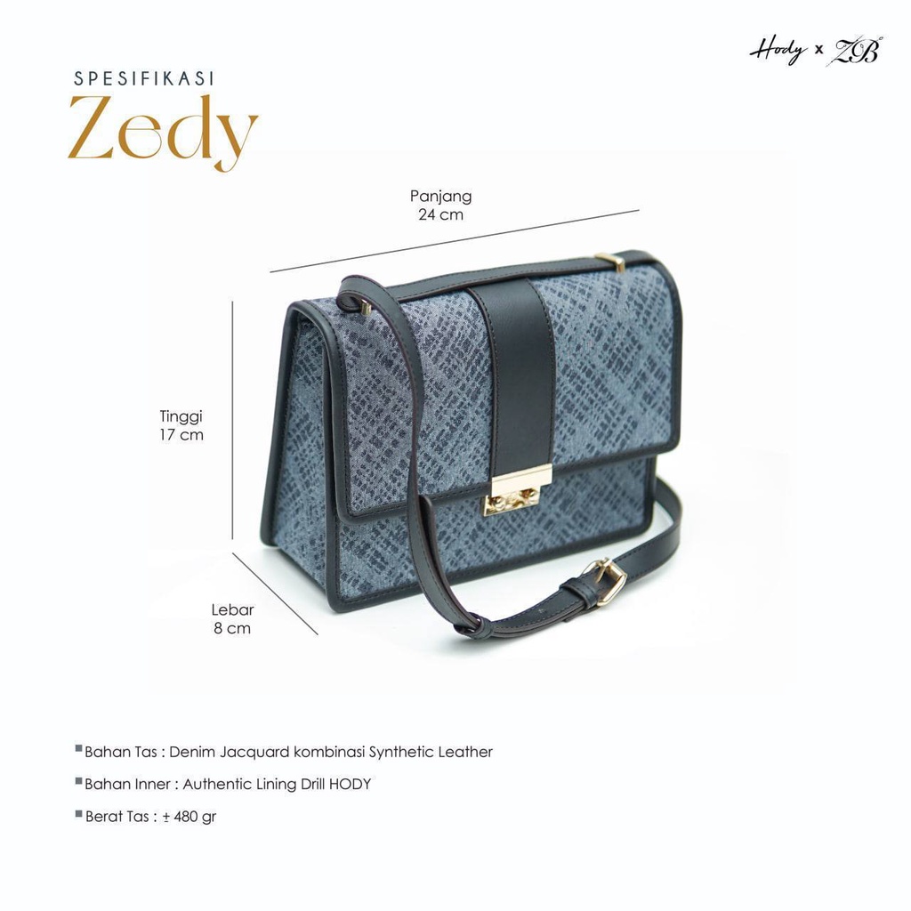 Tas wanita Zedy Bag By Hody