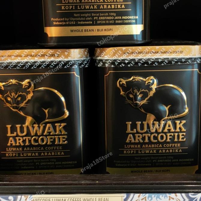 

Artcofie Luwak Wholebean Tin 100
