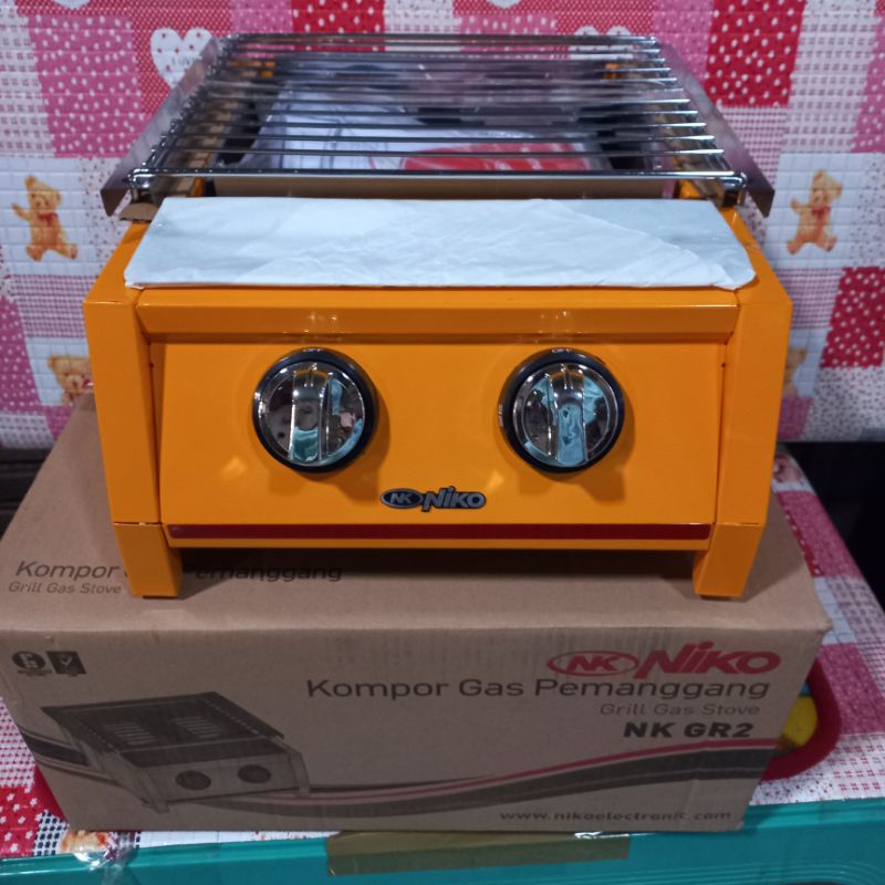 Kompor Panggangan Sosis 2 Tungku NIKO/happymebel01