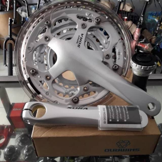 CRANK SHIMANO SORA FC 3403 TRIPLE 30-39-50T