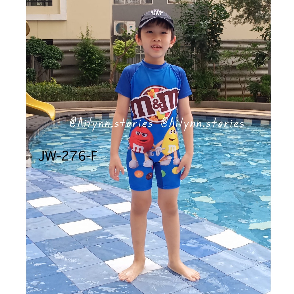 Swimwear / Baju Renang Junior Wardrobe Digital Printing JW 276 Teen