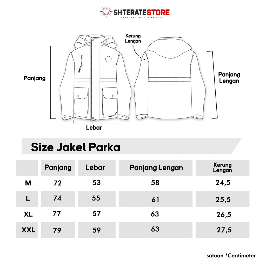 Jaket Parka PSHT - Navy