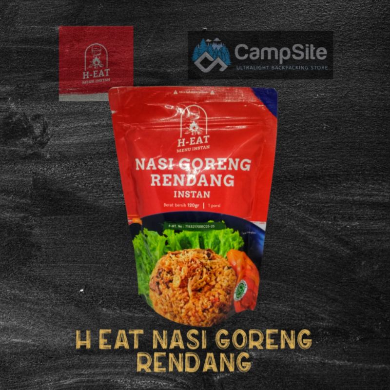 

H-EAT NASI GORENG RENDANG INSTAN