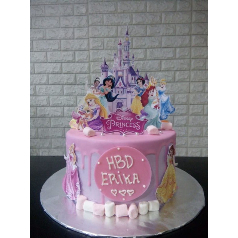 Princess cake / tart karakter / birthday cake / kue enak