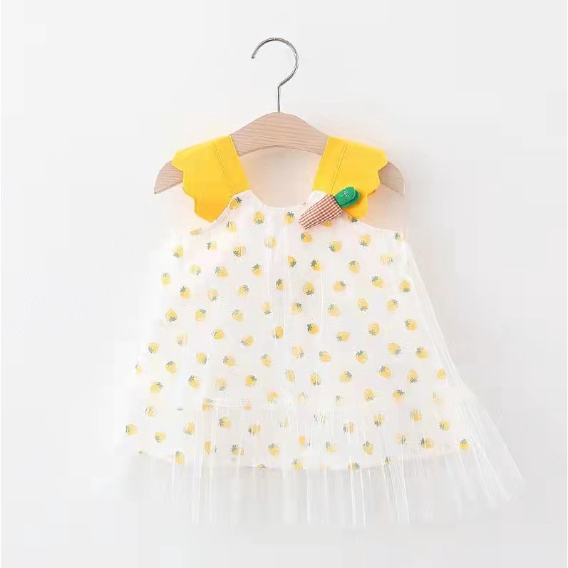 DRESS IMPORT 3Bulan~18Bulan /DRESS ANAK PEREMPUAN SKU0017