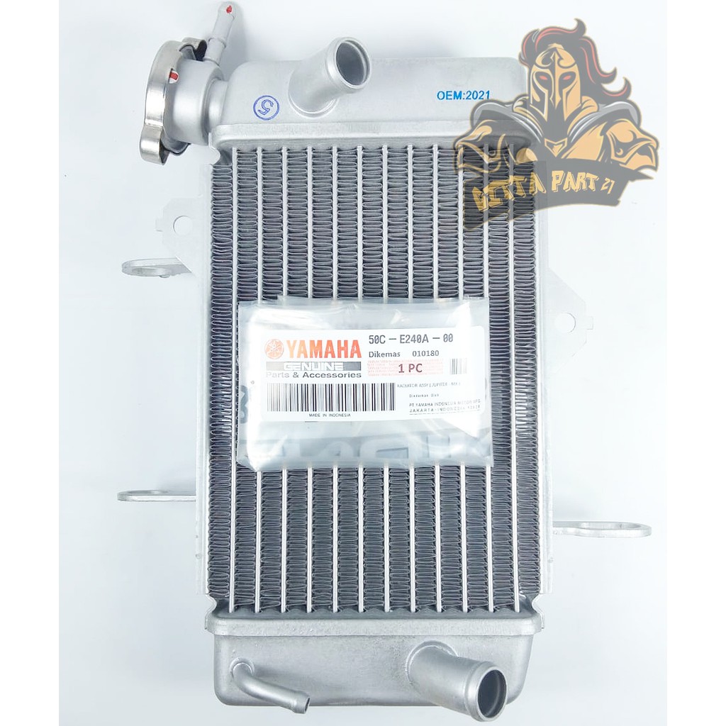 Radiator YAMAHA  50C KUALITAS ASLI ORIGINAL MX LAMA MX NEW 50C YAMAHA kualitas ori presisi tidak bocor