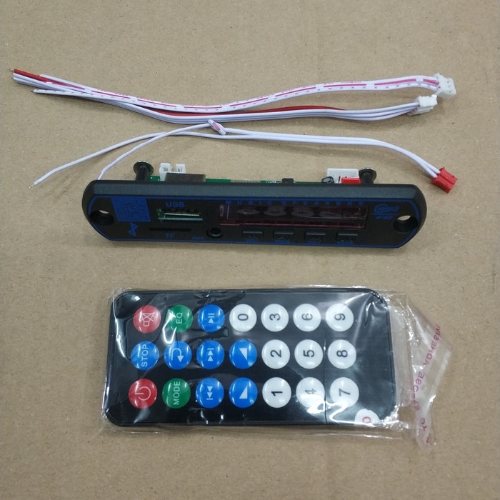 Kit Modul MP3 bluetooth FM plus lampu display / Kit media player