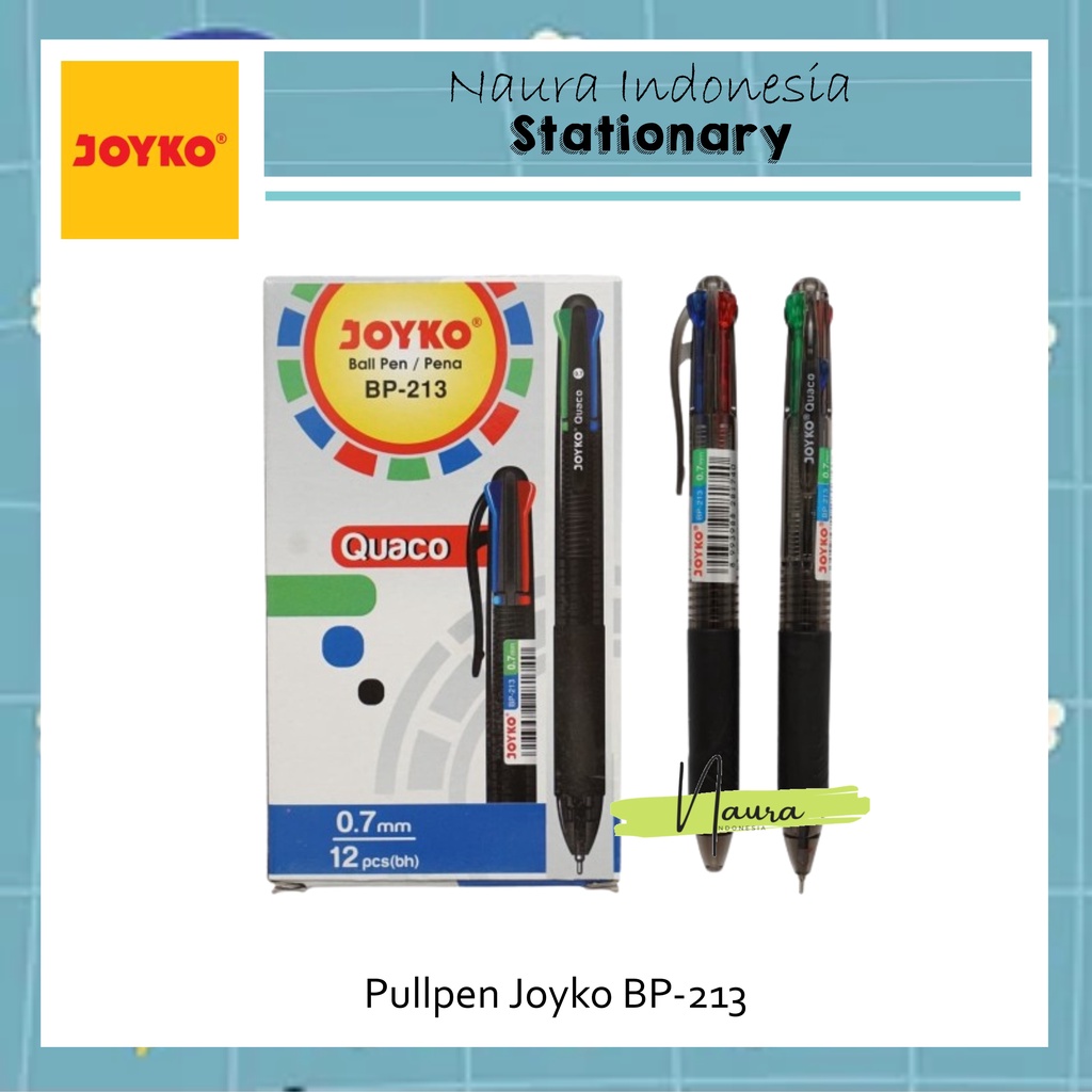 

Ballpen| Pulpen 4 warna Pena Joyko Bp -213 | Pulpen Joyko (1 Pcs)