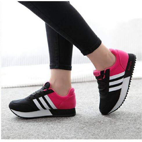 SEPATU WANITA MURAH ADIDAS 08 HITAM PINK JUAL MURAH