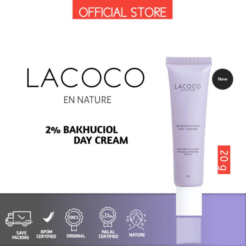 LACOCO Bakuchiol 2% Day Cream & Night cream