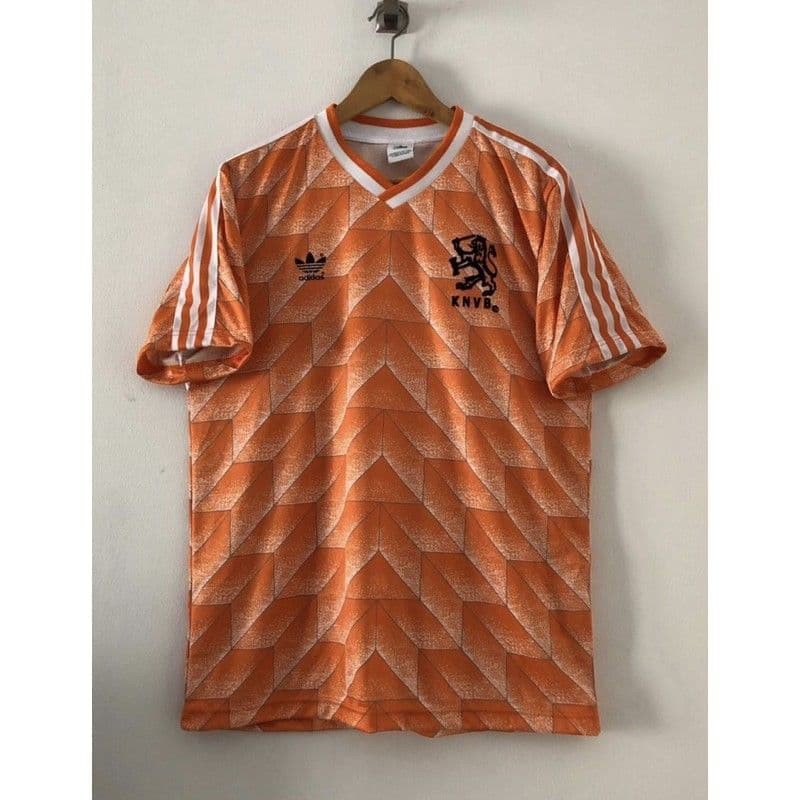 Jersey Retro Vintage Classic Belanda 1988 Champions