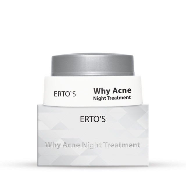 WHY ACNE NIGHT CREAM ERTO'S / CREAM MALAM JERAWAT ERTOS