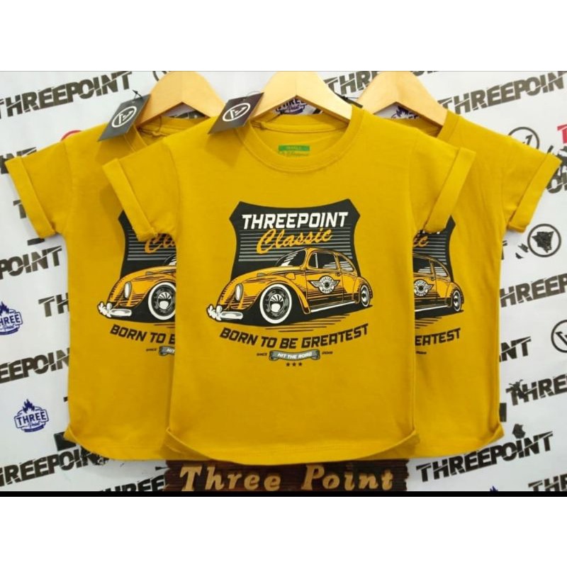 KAOS THREE POINT KAOS ANAK THREE POINT KAOS ANAK THREE POINT ORIGINAL KAOS ANAK MURAH