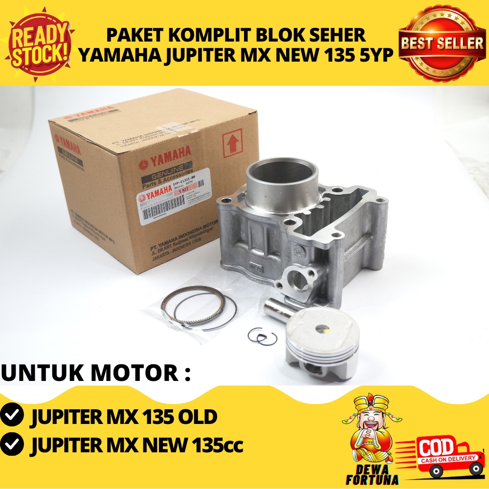 Blok Seher Jupiter MX New 135 , Jupiter MX 135 - Paket Komplit Blok Seher Jupiter MX 135
